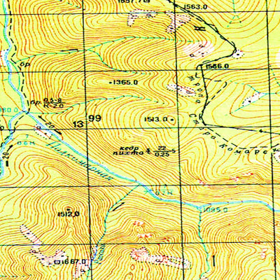 Avenza Systems Inc. Soviet Genshtab: m48-016-1 digital map