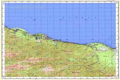 Avenza Systems Inc. Soviet Genshtab - m48-017 - Russia digital map