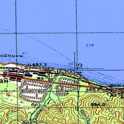 Avenza Systems Inc. Soviet Genshtab - m48-017 - Russia digital map