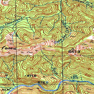 Avenza Systems Inc. Soviet Genshtab - m48-017 - Russia digital map