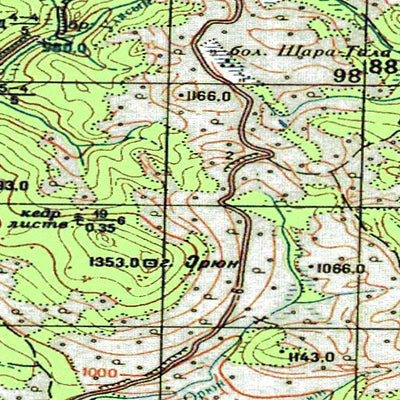 Avenza Systems Inc. Soviet Genshtab - m48-021 - Russia digital map
