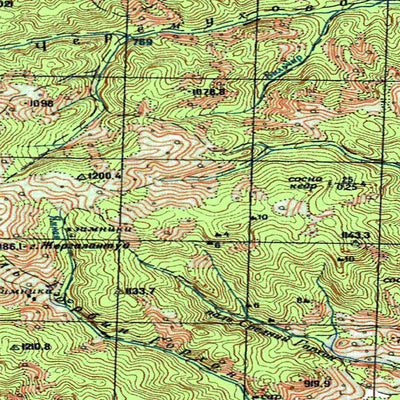 Avenza Systems Inc. Soviet Genshtab - m48-022 - Russia digital map