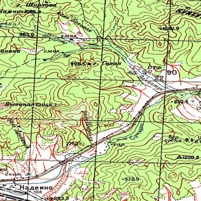 Avenza Systems Inc. Soviet Genshtab - m48-024 - Russia digital map