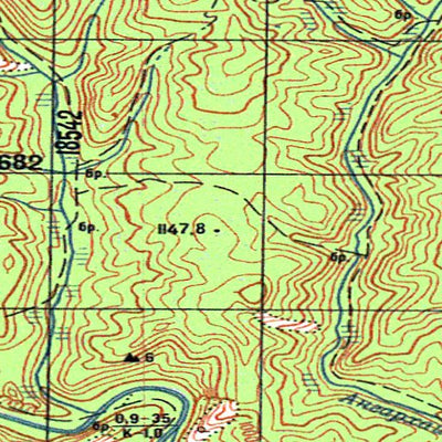 Avenza Systems Inc. Soviet Genshtab - m48-032 - Russia digital map