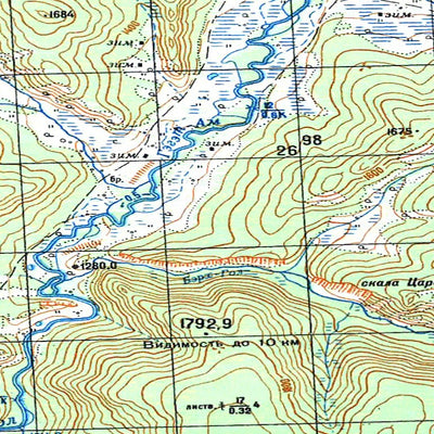 Avenza Systems Inc. Soviet Genshtab - m48-037 - Russia digital map