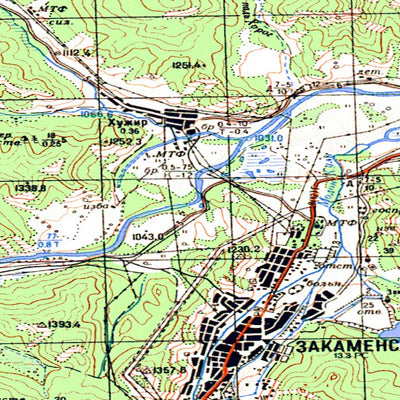 Avenza Systems Inc. Soviet Genshtab - m48-051 - Russia digital map