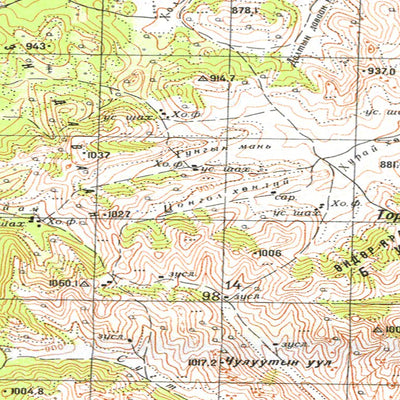 Avenza Systems Inc. Soviet Genshtab - m48-058--(1970) - Russia digital map