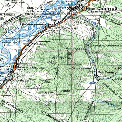 Avenza Systems Inc. Soviet Genshtab - m48-06 - Russia digital map