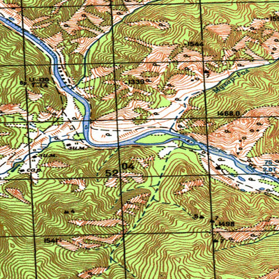Avenza Systems Inc. Soviet Genshtab - m48-061--(1987) - Mongolia digital map