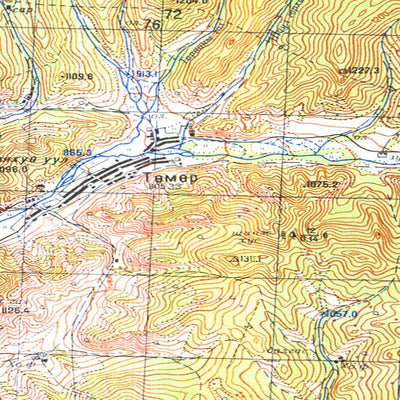 Avenza Systems Inc. Soviet Genshtab - m48-071--(1971) - Russia digital map
