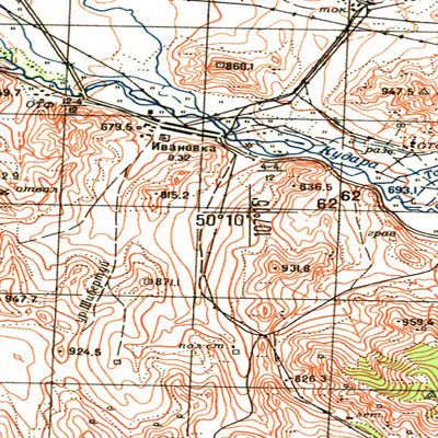 Avenza Systems Inc. Soviet Genshtab - m48-071--(1986) - Russia digital map