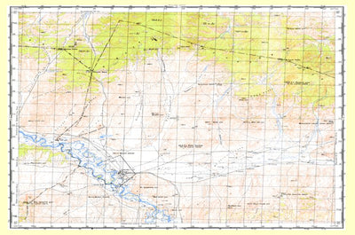 Avenza Systems Inc. Soviet Genshtab - m48-082 - Mongolia digital map