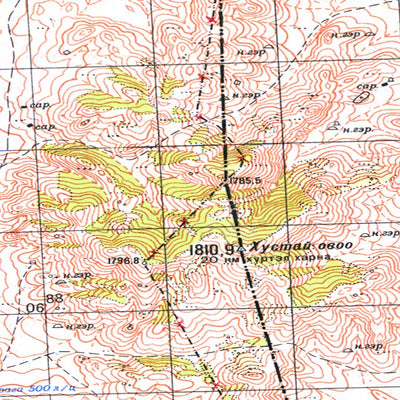 Avenza Systems Inc. Soviet Genshtab - m48-109 - Mongolia digital map