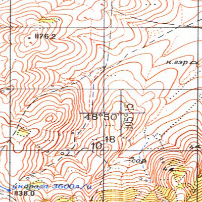 Avenza Systems Inc. Soviet Genshtab - m48-115 - Mongolia digital map