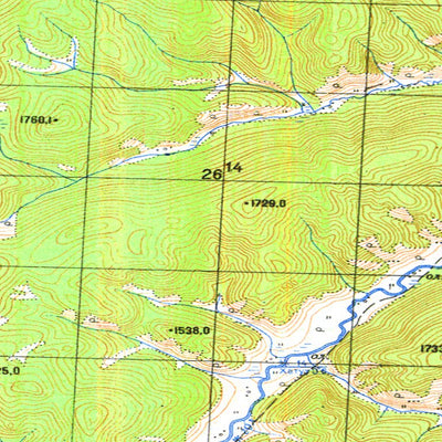 Avenza Systems Inc. Soviet Genshtab - m48-120 - Mongolia digital map