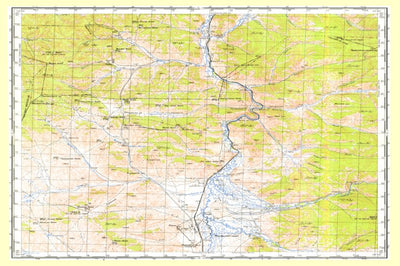 Avenza Systems Inc. Soviet Genshtab - m48-130 - Mongolia digital map
