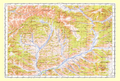 Avenza Systems Inc. Soviet Genshtab - m48-144 - Mongolia digital map