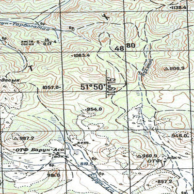 Avenza Systems Inc. Soviet Genshtab - m49-003 - Russia digital map
