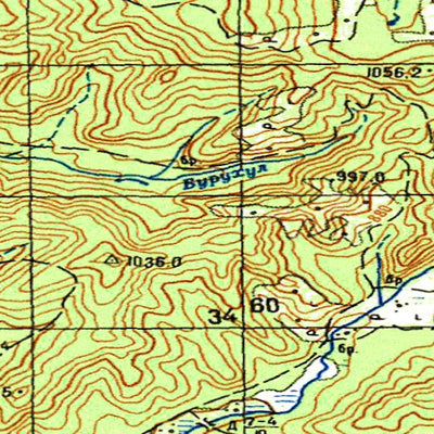 Avenza Systems Inc. Soviet Genshtab - m49-005 - Russia digital map
