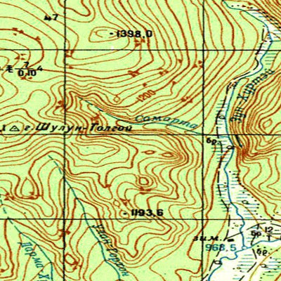 Avenza Systems Inc. Soviet Genshtab - m49-007 - Russia digital map
