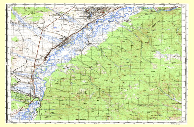 Soviet Genshtab - m49-011 - Russia Map by Avenza Systems Inc. | Avenza Maps