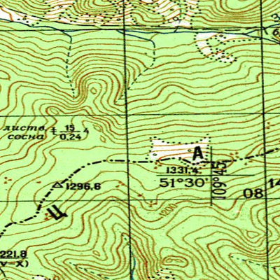 Avenza Systems Inc. Soviet Genshtab - m49-016 - Russia digital map