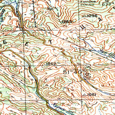 Avenza Systems Inc. Soviet Genshtab - m49-02 - Russia digital map