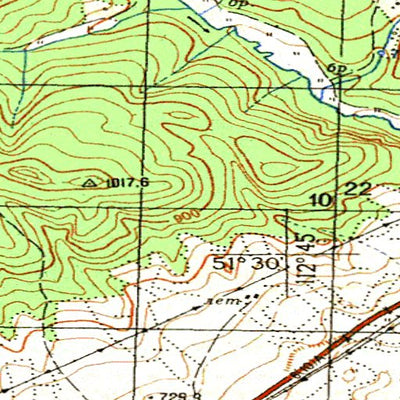 Avenza Systems Inc. Soviet Genshtab - m49-022 - Russia digital map