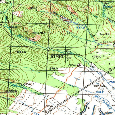 Avenza Systems Inc. Soviet Genshtab - m49-024 - Russia digital map