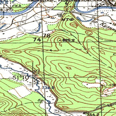Avenza Systems Inc. Soviet Genshtab - m49-027 - Russia digital map