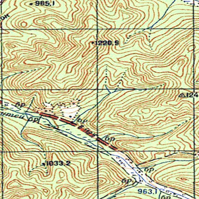 Avenza Systems Inc. Soviet Genshtab - m49-030 - Russia digital map