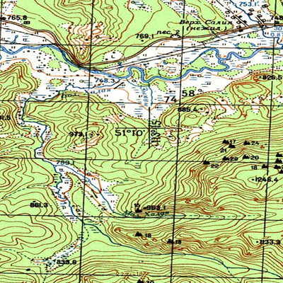 Avenza Systems Inc. Soviet Genshtab - m49-035 - Russia digital map