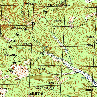 Avenza Systems Inc. Soviet Genshtab - m49-036 - Russia digital map