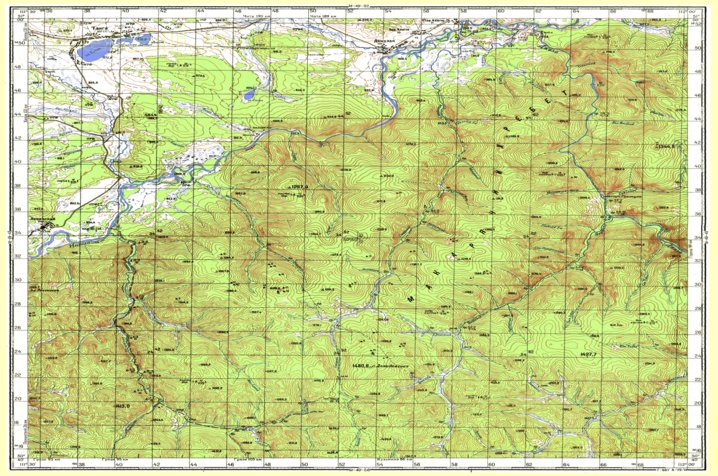 Soviet Genshtab - m49-044 - Russia Map by Avenza Systems Inc. | Avenza Maps