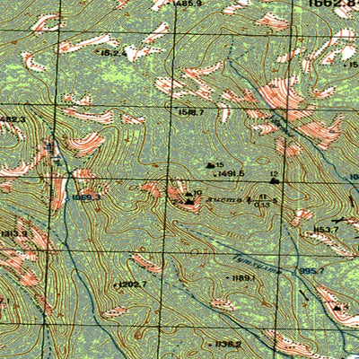 Avenza Systems Inc. Soviet Genshtab - m49-047 - Russia digital map
