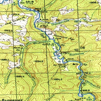 Avenza Systems Inc. Soviet Genshtab - m49-049 - Russia digital map
