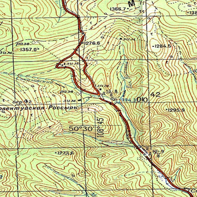 Avenza Systems Inc. Soviet Genshtab - m49-050 - Russia digital map