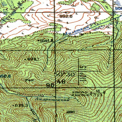 Avenza Systems Inc. Soviet Genshtab - m49-053 - Russia digital map