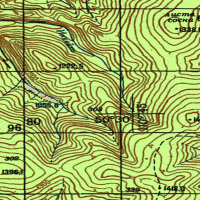 Avenza Systems Inc. Soviet Genshtab - m49-054 - Russia digital map