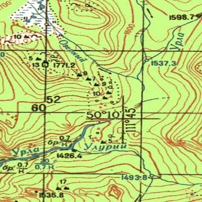 Avenza Systems Inc. Soviet Genshtab - m49-068 - Russia digital map