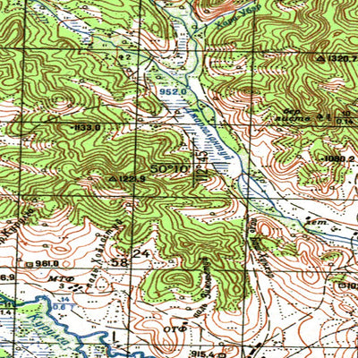 Avenza Systems Inc. Soviet Genshtab - m49-070 - Russia digital map