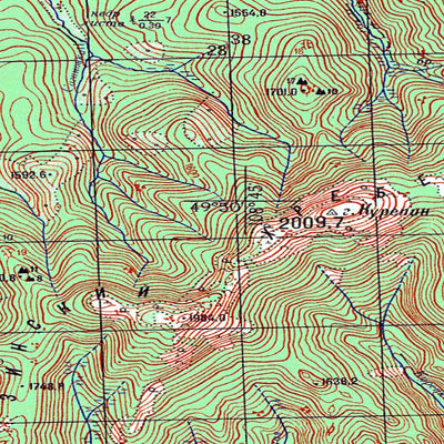 Avenza Systems Inc. Soviet Genshtab - m49-074 - Russia digital map