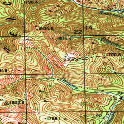 Avenza Systems Inc. Soviet Genshtab - m49-076 - Russia digital map