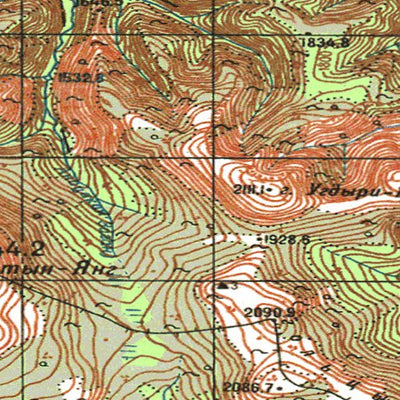 Avenza Systems Inc. Soviet Genshtab - m49-079 - Russia digital map
