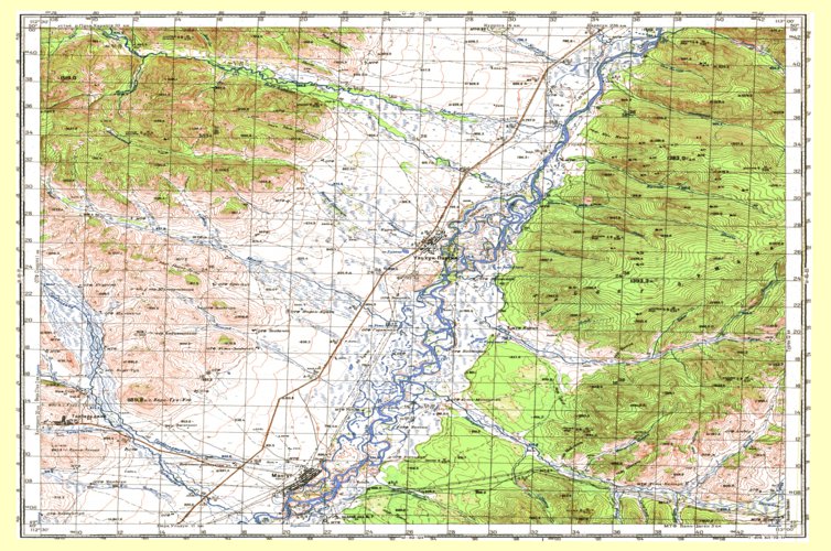 Soviet Genshtab - m49-082 - Russia Map by Avenza Systems Inc. | Avenza Maps