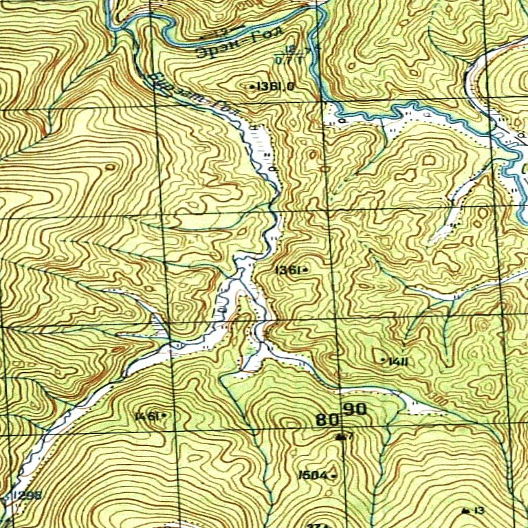 Soviet Genshtab - m49-085--(1981) - Russia Map by Avenza Systems Inc ...