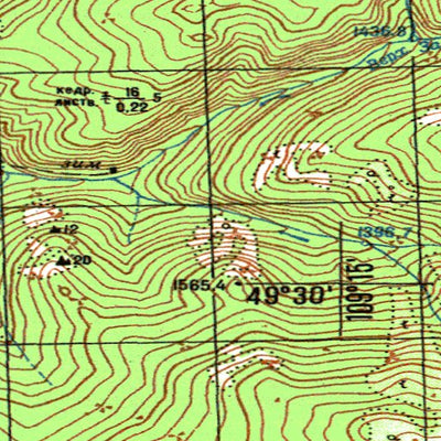 Avenza Systems Inc. Soviet Genshtab - m49-087 - Russia digital map