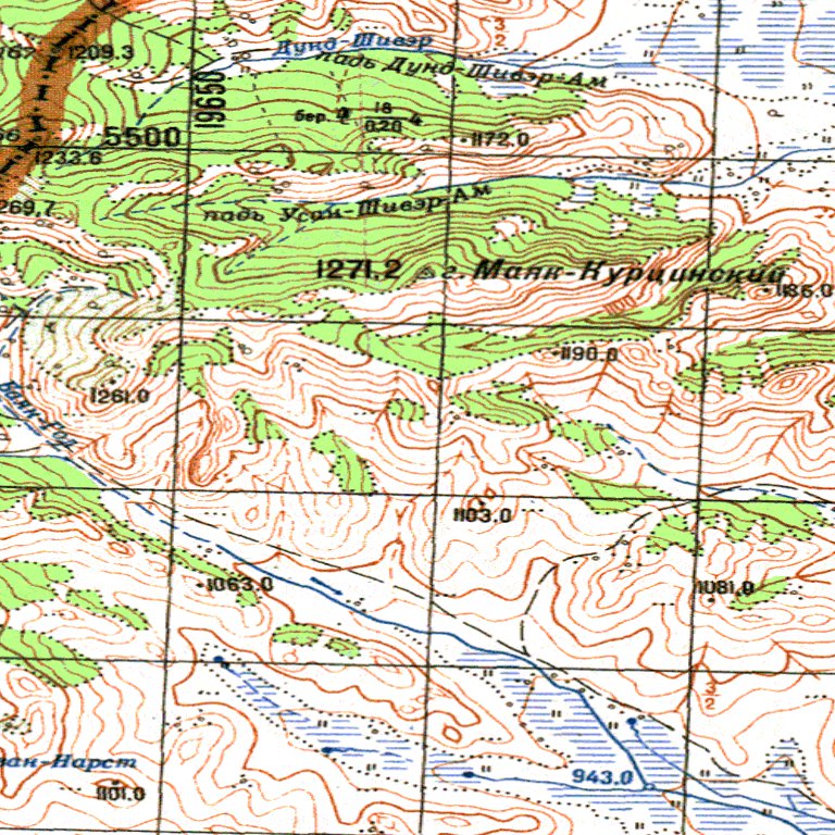 Soviet Genshtab - m49-095 - Russia Map by Avenza Systems Inc. | Avenza Maps