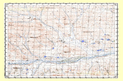 Avenza Systems Inc. Soviet Genshtab - m49-096 - Mongolia digital map