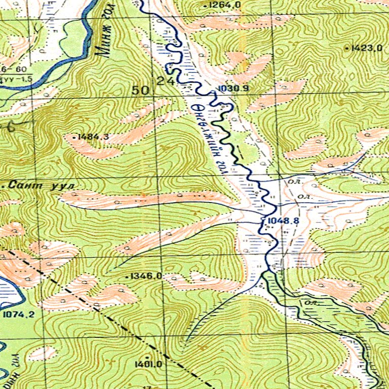 Soviet Genshtab - m49-098 - Russia Map by Avenza Systems Inc. | Avenza Maps